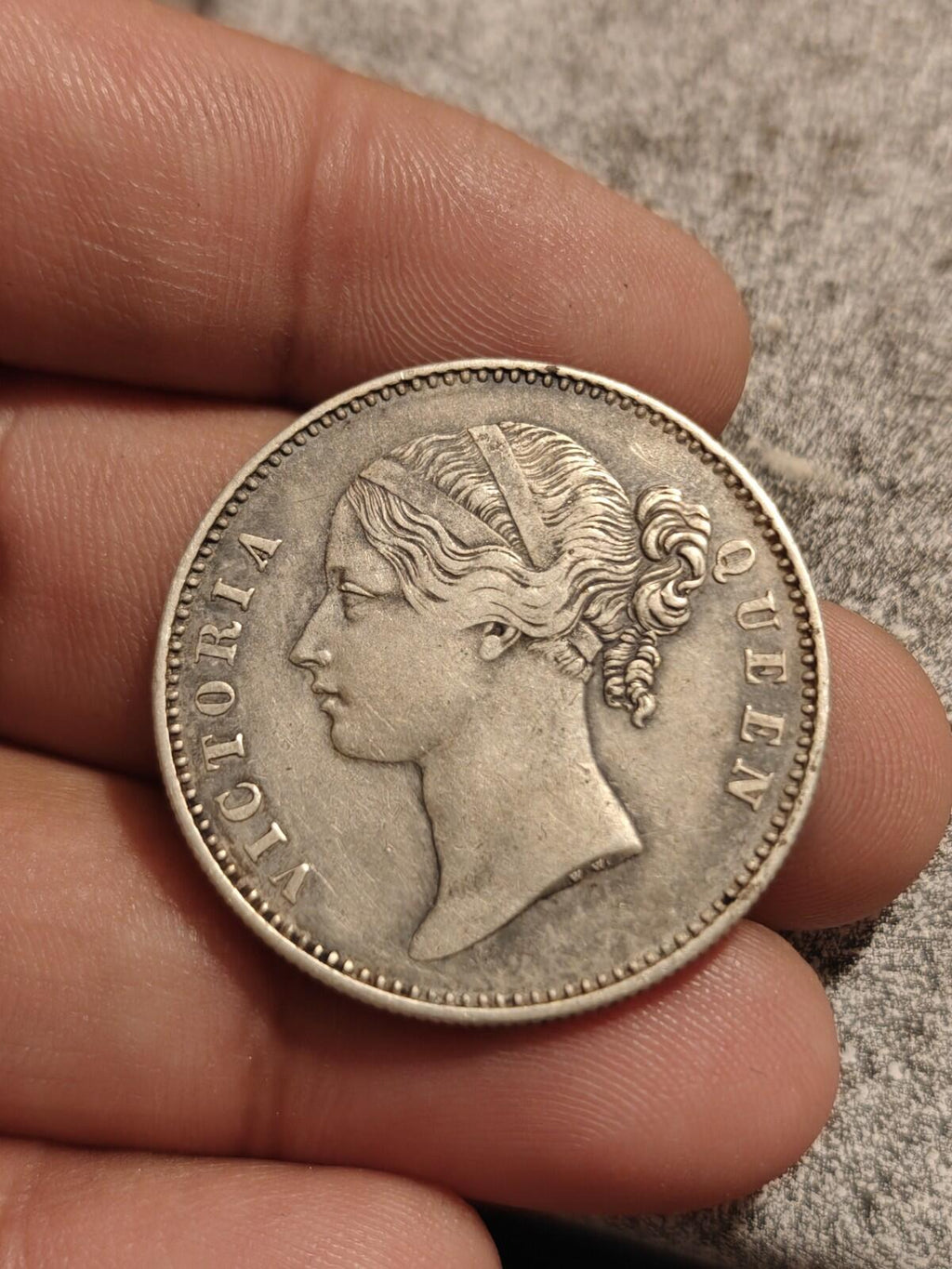 ⭐英国⭐东印度公司⭐1840年维多利亚银卢比⭐品相极佳。