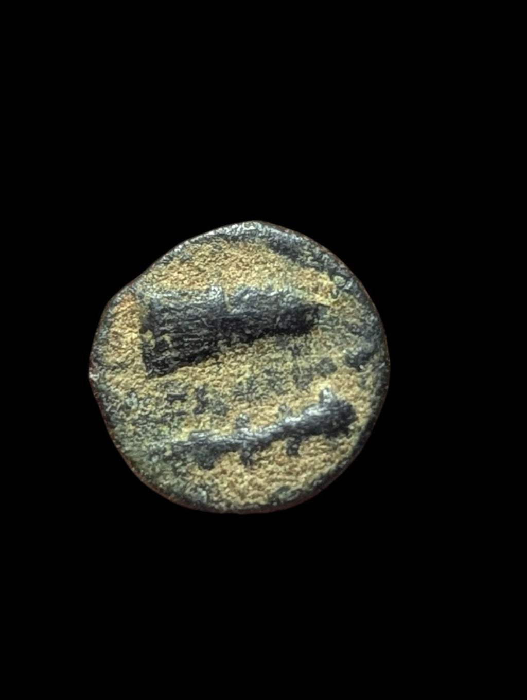 Alexandre 325 ap. J.-C. Monnaie grecque antique Héraclès massue arc, carquois, torche 12 mm, 1,7 g