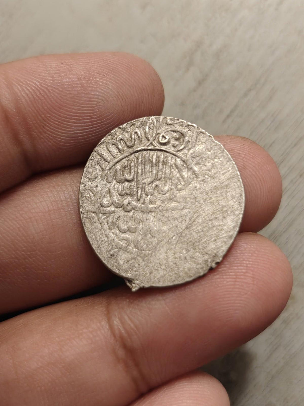 莫卧儿：胡马雍，1530-1556年，坎大哈银沙鲁基，无日期，A-G2464!