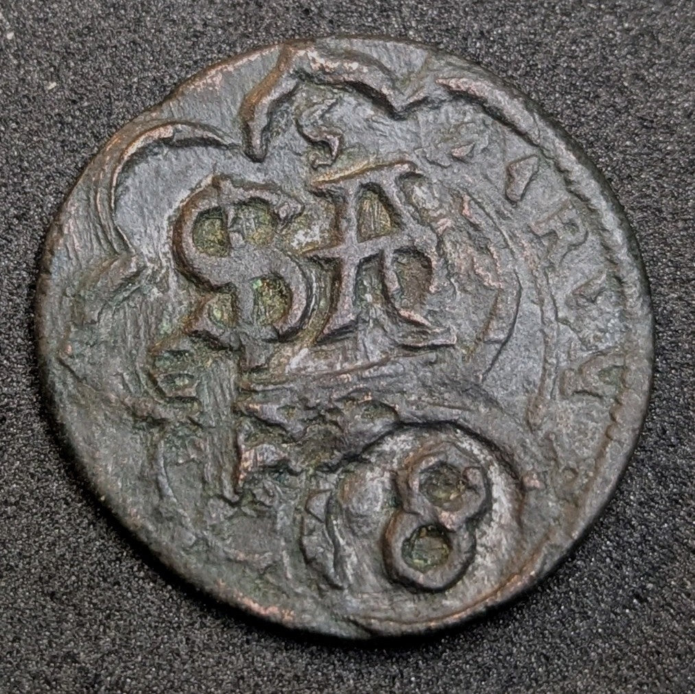 1659年费利佩四世塞维利亚加盖4/8马拉维迪塞哥维亚12和8马拉维迪
