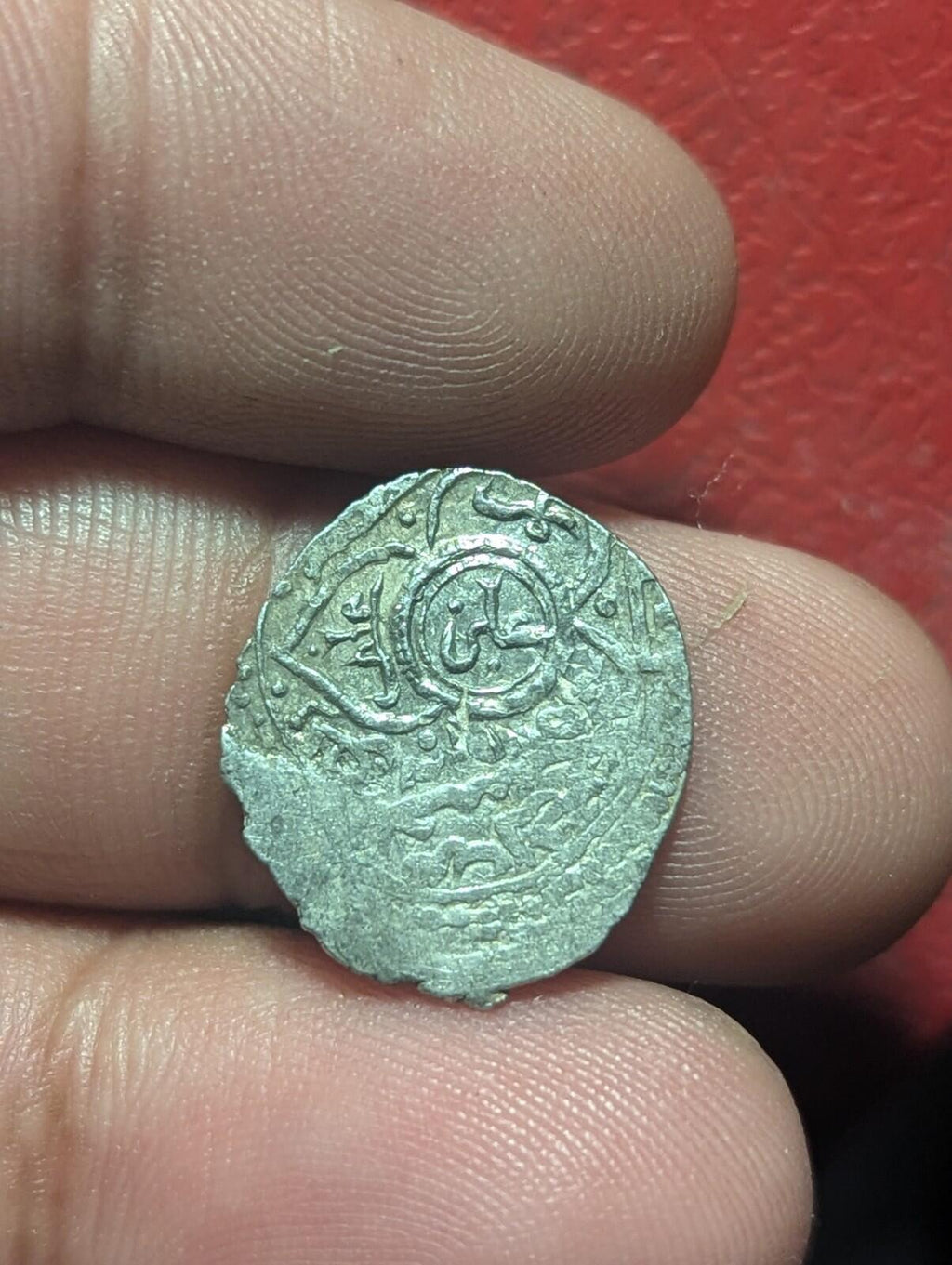 ISLAMIC EMIRATE OF ERETNA Ghiyath al-Din Muhammad I.Silver akce  AH 753-767 Rare