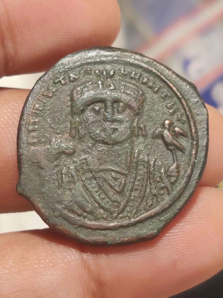 Byzantine MAURICE TIBERIUS Ancient 602/3AD Byzantine Antioch Old Follis Wow Gift