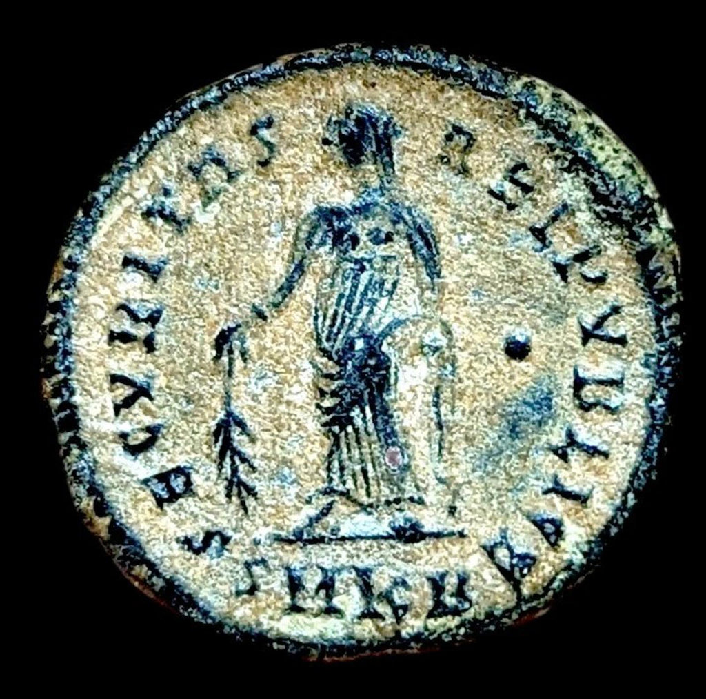 Hélène Auguste de la Rome antique 328-329 ap. J.-C. Monnaie de Cyzique Nummus SECVRITAS REIPVBLICE