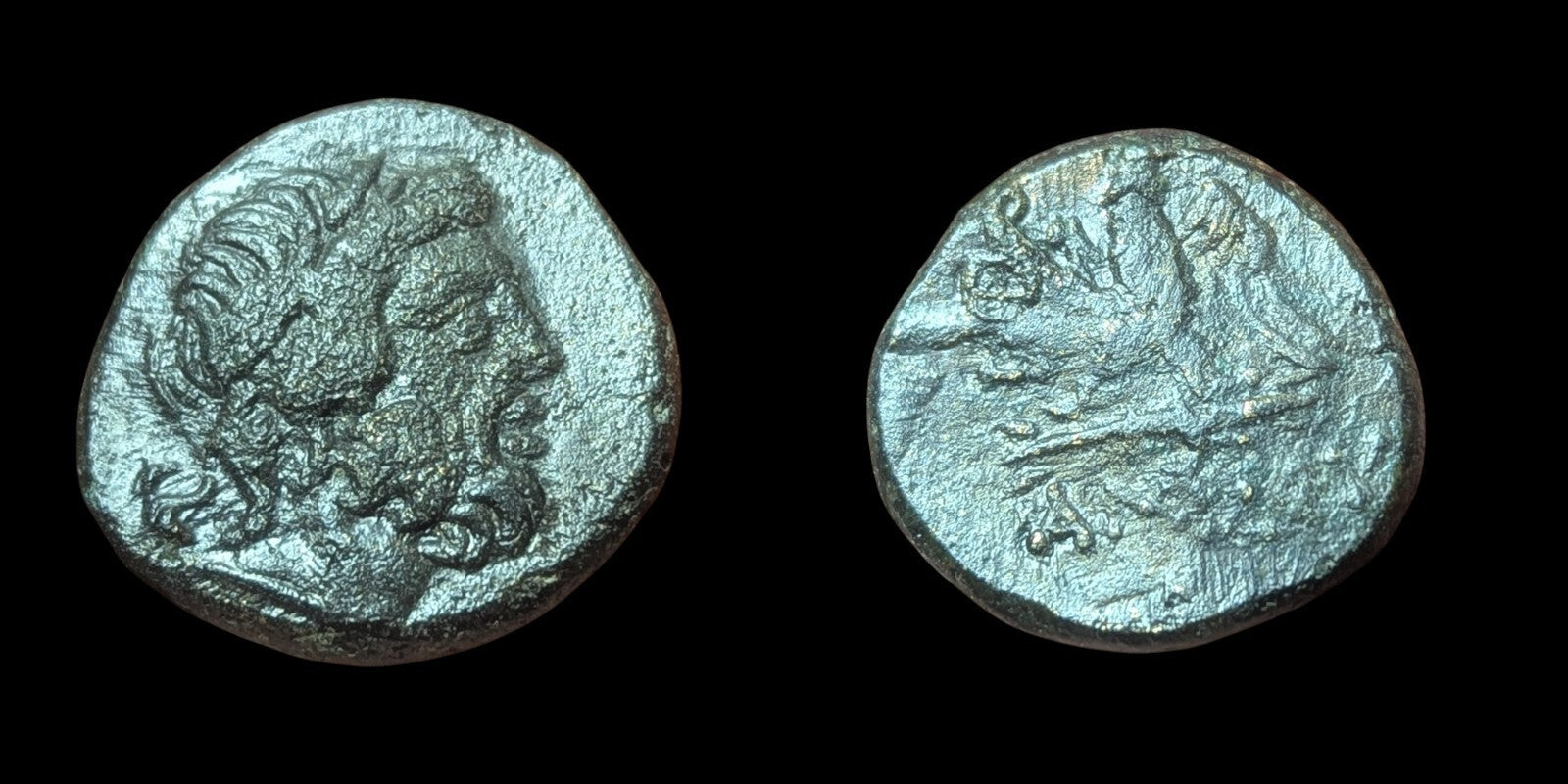 AMISOS PONT Zeus Aigle Monnaie Grecque de MITHRIDATE VI le GRAND