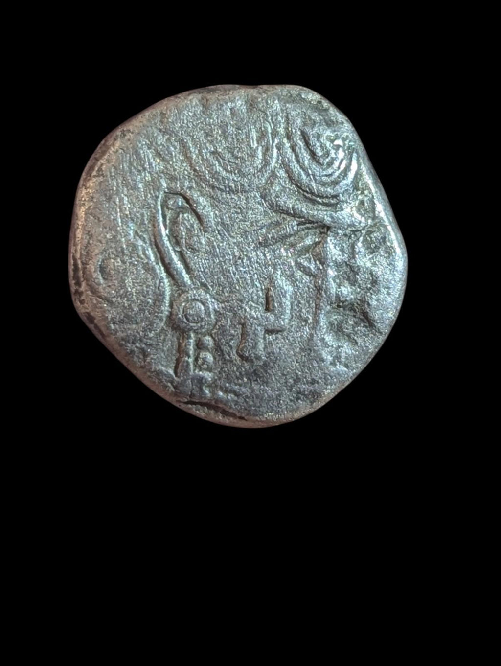ANCIENT Judaea, ARABIA Felix,  Southern. Qataban. Unknown ruler Circa 350-320 BC