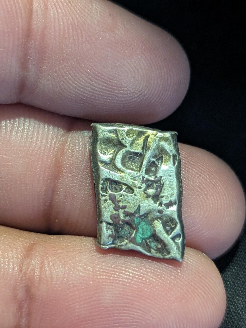India ⭐ INDUS Valley Mayuriyan Punch ⭐ silver Coin 300 BC