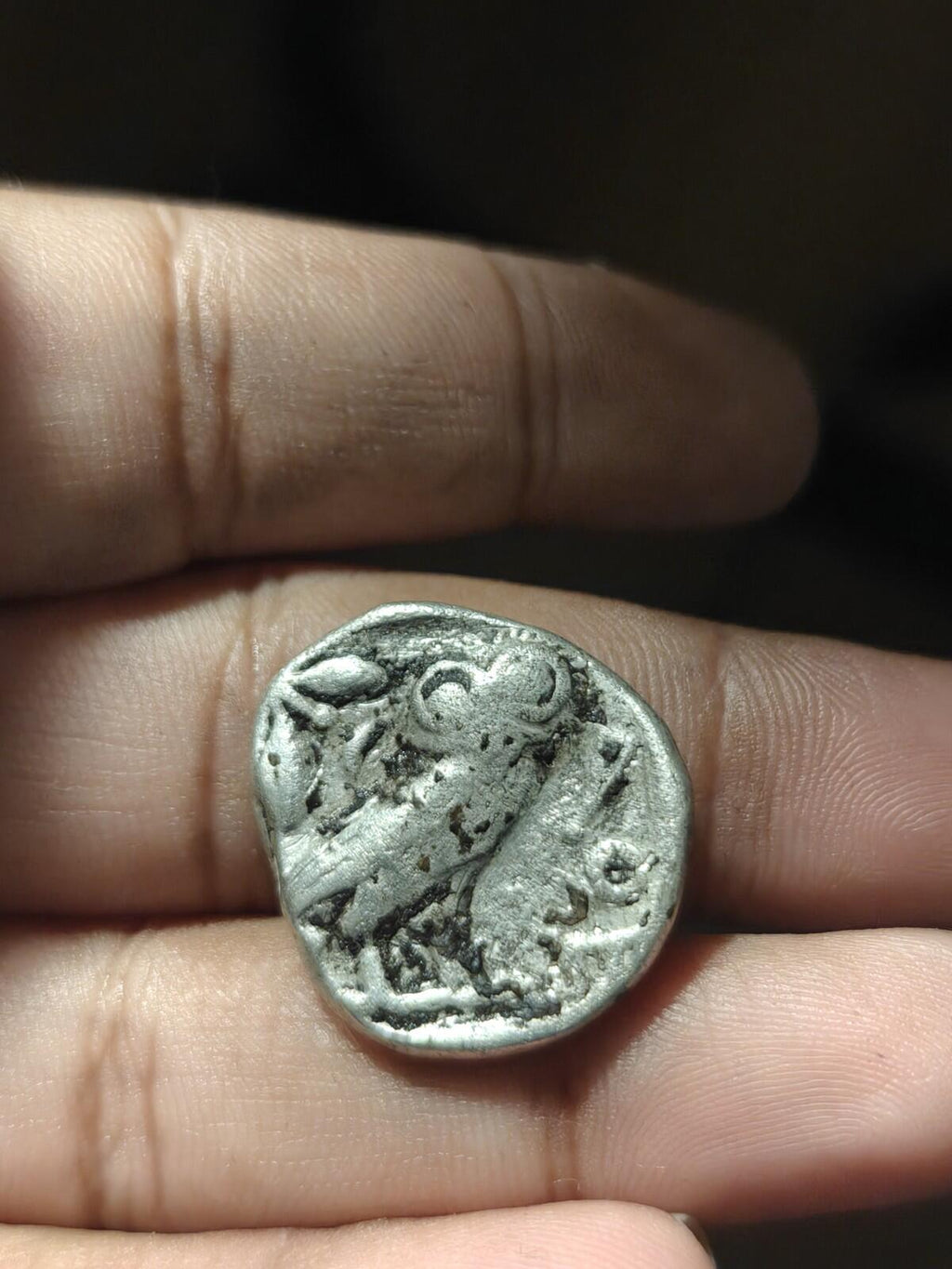 Ancient Greek Tetradrachm Illyria Attica Athens 404 BC Silver Owl Coin