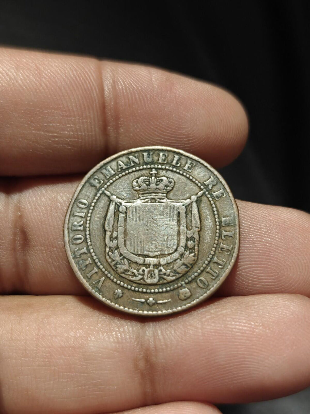 Italy, Tuscany, Vittorio Emanuele II, 5 Centesimi, 1859, Heaton, Cop,