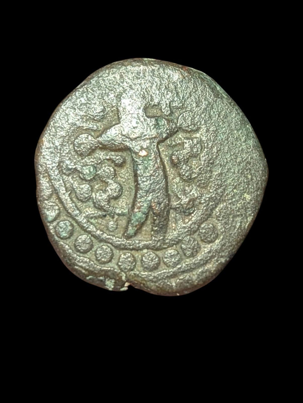 Afgan Civic Copper-Afghanistan Falus - Shuja Shah 1839-1842 Ad. Rare