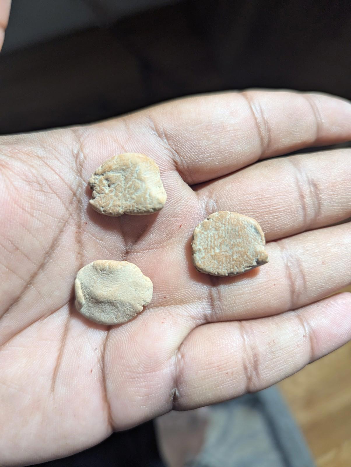 Random 1 Ancient Greek / Roman Circa 1st-3rd centuries AD. Terracotta token"*