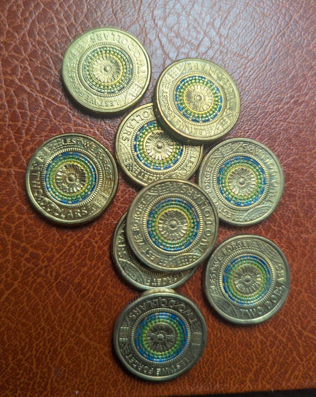 Pièce de 2 dollars australiens non circulée 2017 « Lest we forget » – Souvenir de l'ANZAC
