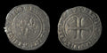 Coin, France, Charles VI, Blanc Guénar, 1380-1422, , Silver
