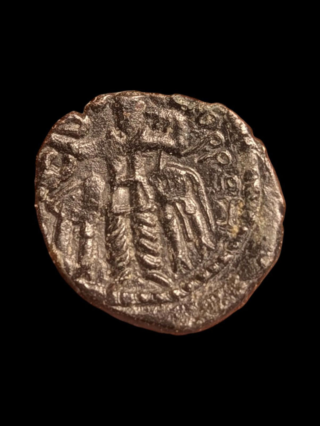 KUSHANO SASANIANS Hormazd Kushanshah ancient Greek Bronze coins