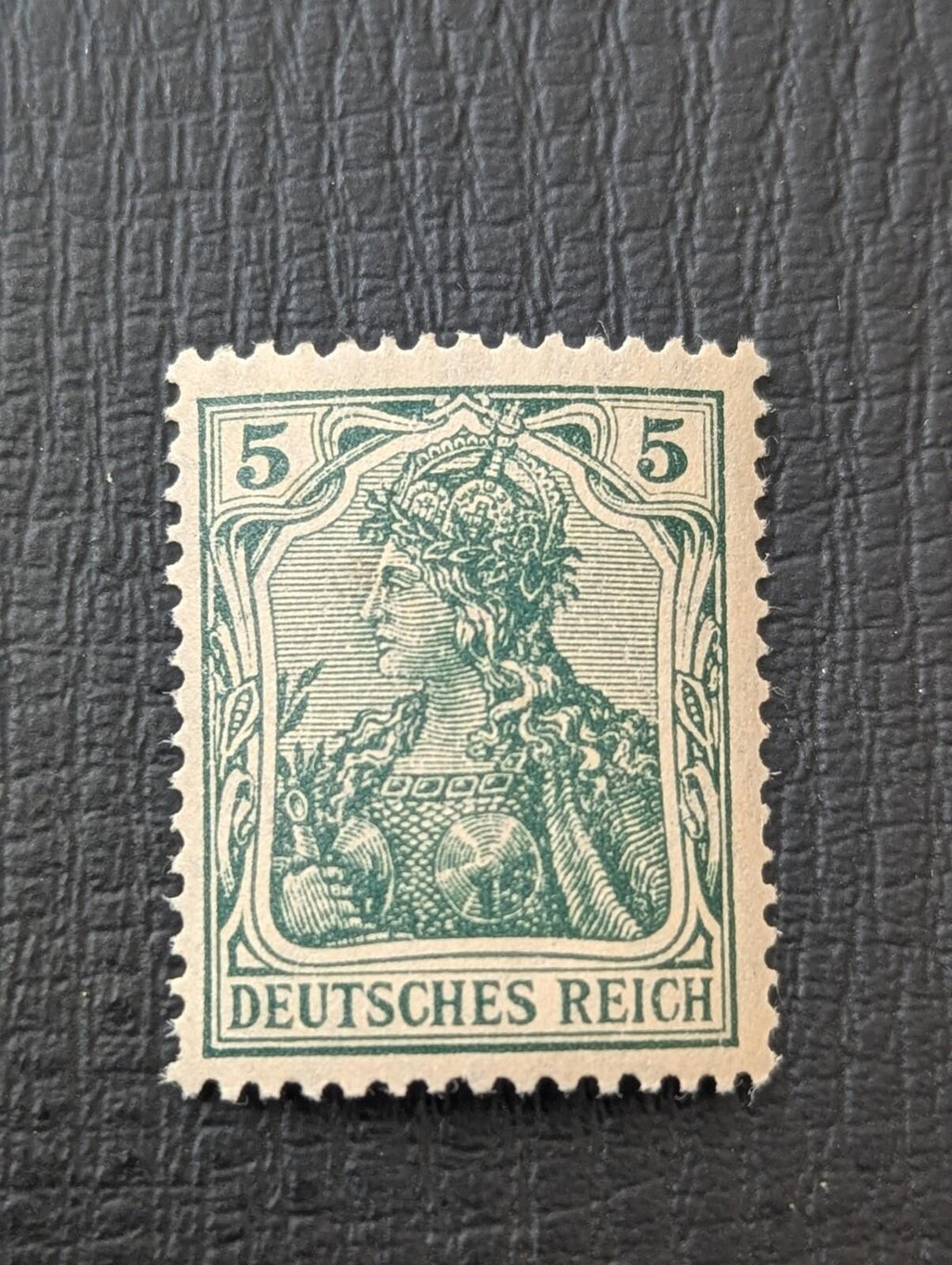 Stamp Germany Deutsches Reich Germania 5 Pfennig 1905 Mi. Nr. 82