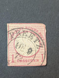 Stamp Germany Reich Brustschild Shield 1 Groschen 1874 Mi. Nr. 19 🇩🇪