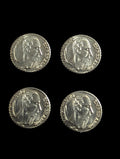 1 PC Aléatoire 1865 Mexique Miniature OR Maximiliano .4 Gram Pièce d'or BU Non circulée