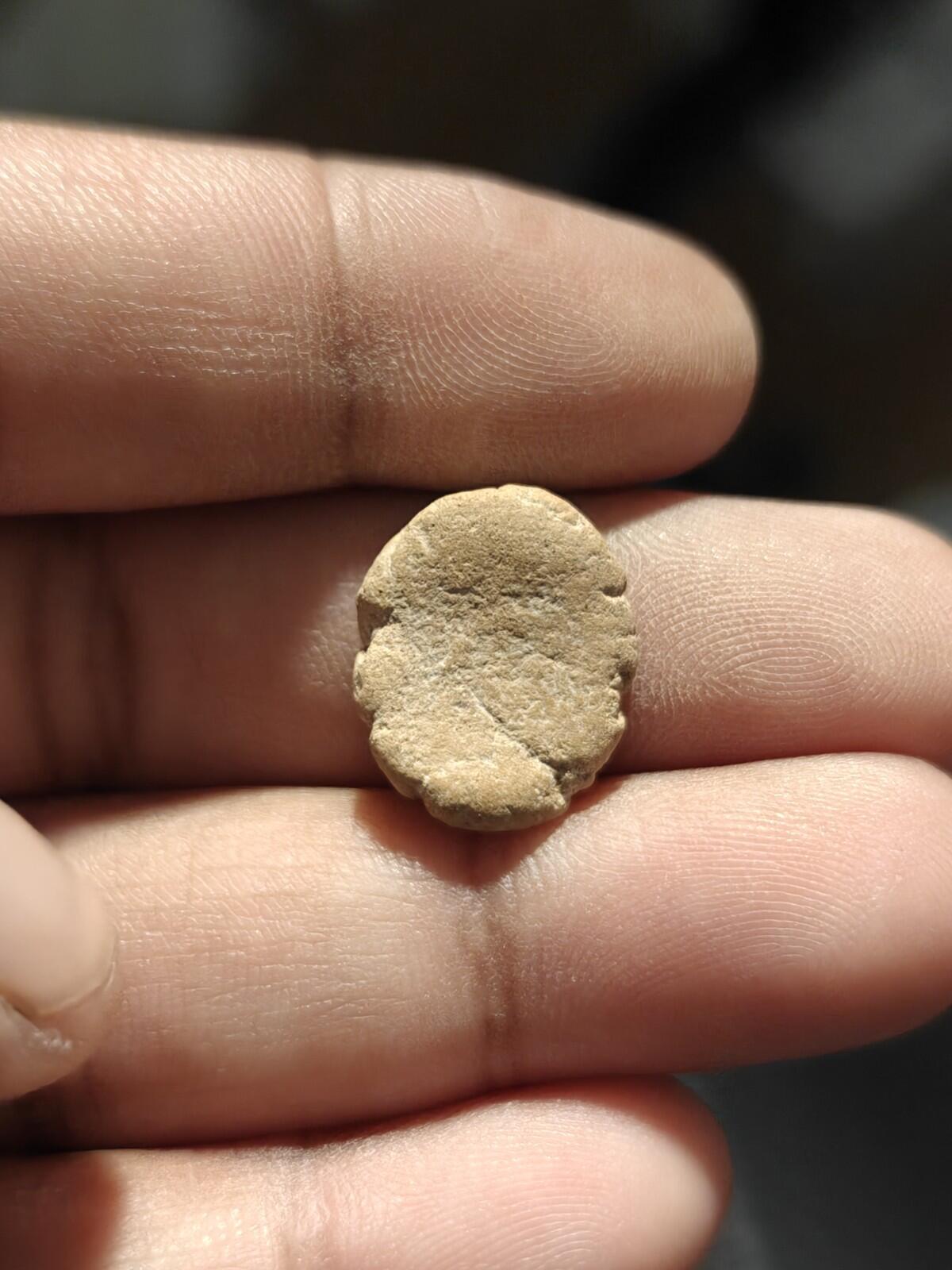 Ancient Greek Roman Circa 1st-3rd centuries AD Terracotta Clay Bullae Tessera