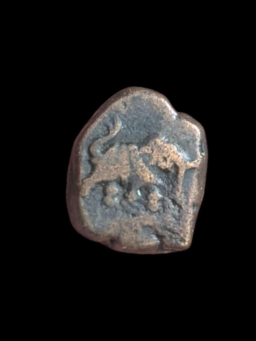 Inde Mysore Immadi Krishna Raja Wodeyar II (1734-80) Pièce de Kasu. Rare.