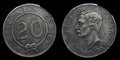 Malaysia Sarawak 20 Cents Rajah C Brooke 1915 H Heaton Mint Rare