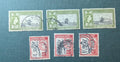 Jamaica Scott # 166 & 1955 The 300th Anniversary of Jamaica Lot Of 6