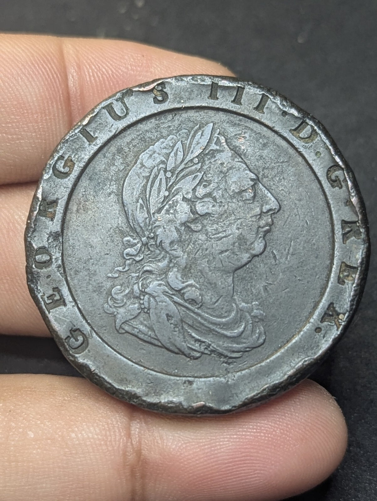 大不列颠 1797年 2便士 2d 英格兰