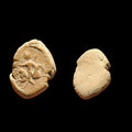 Ancient Greek Roman Circa 1st-3rd centuries AD Terracotta Clay Bullae Tessera