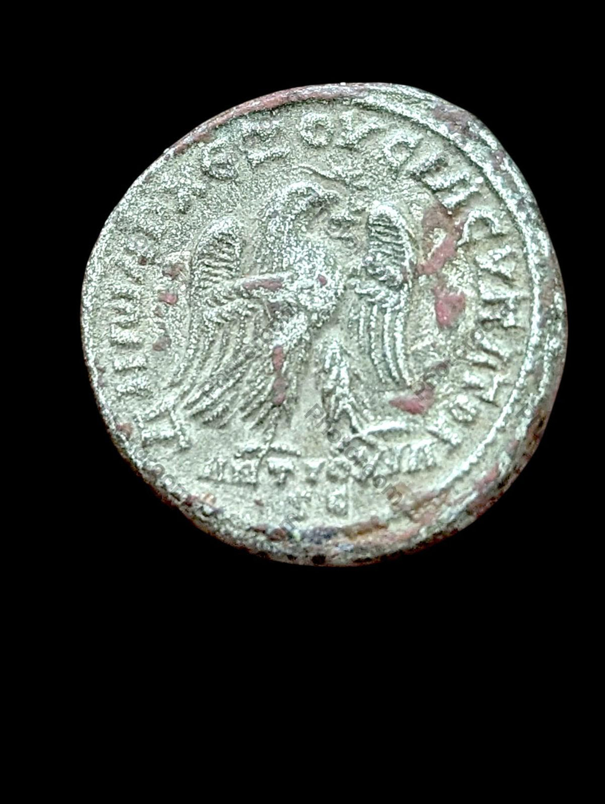 PHILIPPE II en tant qu'Auguste 249 après J.-C. Antioche Tétradrachme Monnaie Romaine Ancienne AIGLE