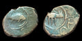 ISLAMIC AFGHAN CIVIC COPPER AE FALUS  Herat Animal Type' Rat! Zeno#263418