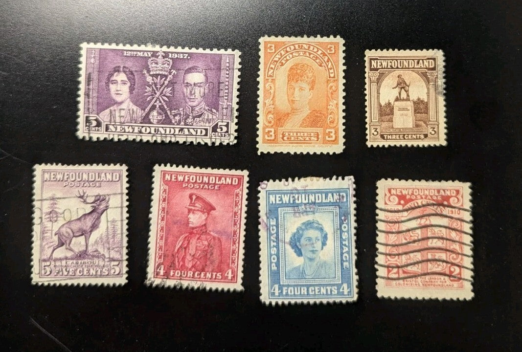 Newfoundland Pre-1949 British Colony King George VI & Queen Elizabeth Coronation