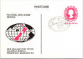 NEW ZEALAND ROSS DEPENDENCY 1982 Postcard Scott Base 25th Anniversary Cancel