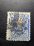 PERU Classic 5c Stamp "Correos Lima" Overprint LIMA Postmark   #567