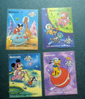 Redonda Disney Topical 20th Anniversary Moon Walk Mickey Pluto Donald Duck MNH