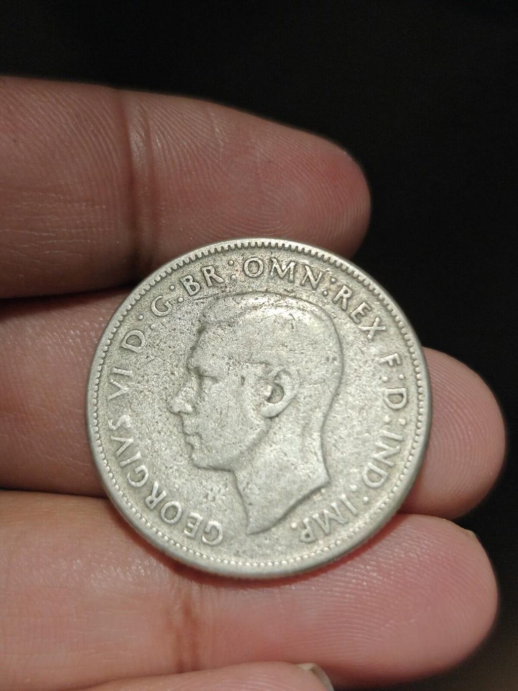 Pièce de 2 florins en argent 50 % d'Australie de 1946