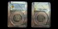 1802 Indes orientales néerlandaises 1/4 Gulden République batave. PCGS XF. KM-82