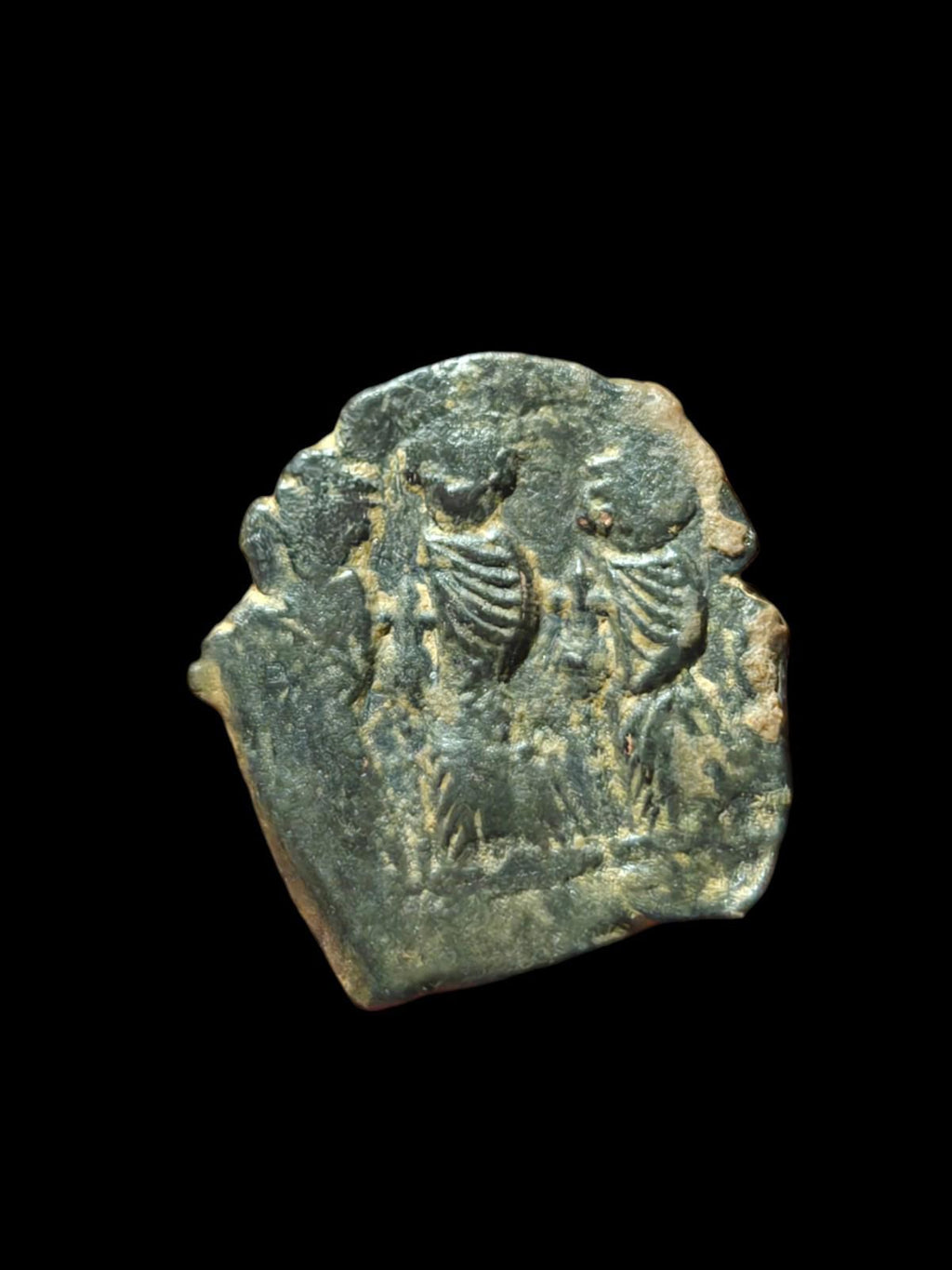 Islamic ARAB Byzantine Period UMAYYAD Æ Fals,  Three Standing Caliphate 685-690!