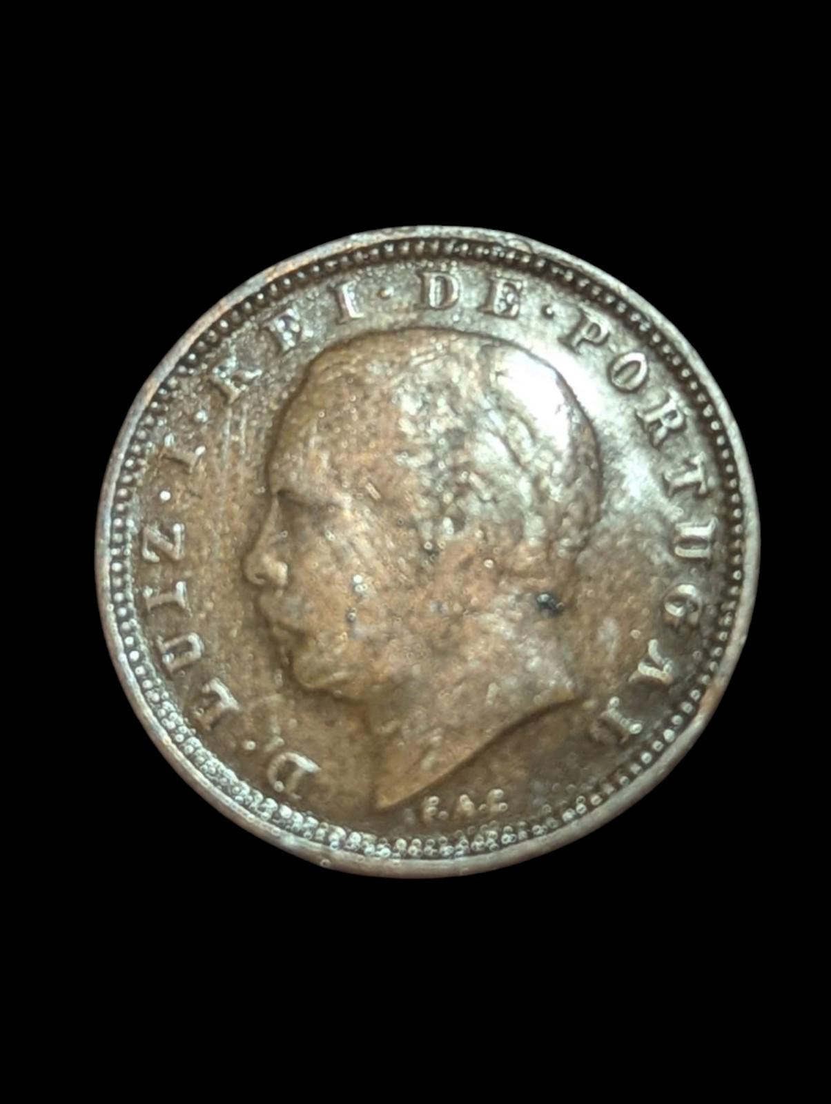 🇵🇹 1882 葡萄牙 5 雷亚尔硬币 路易一世