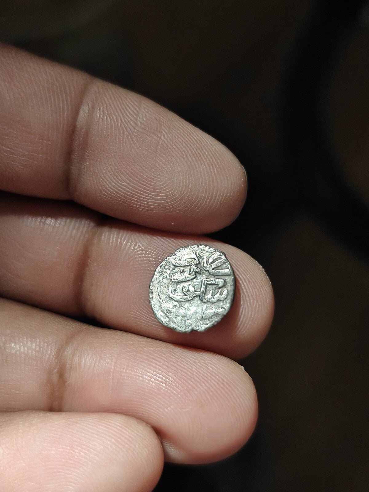 Ottoman AR Akce Silver Coin 875 AH Mehmed II Medieval Islamic Rare Mint Uskub