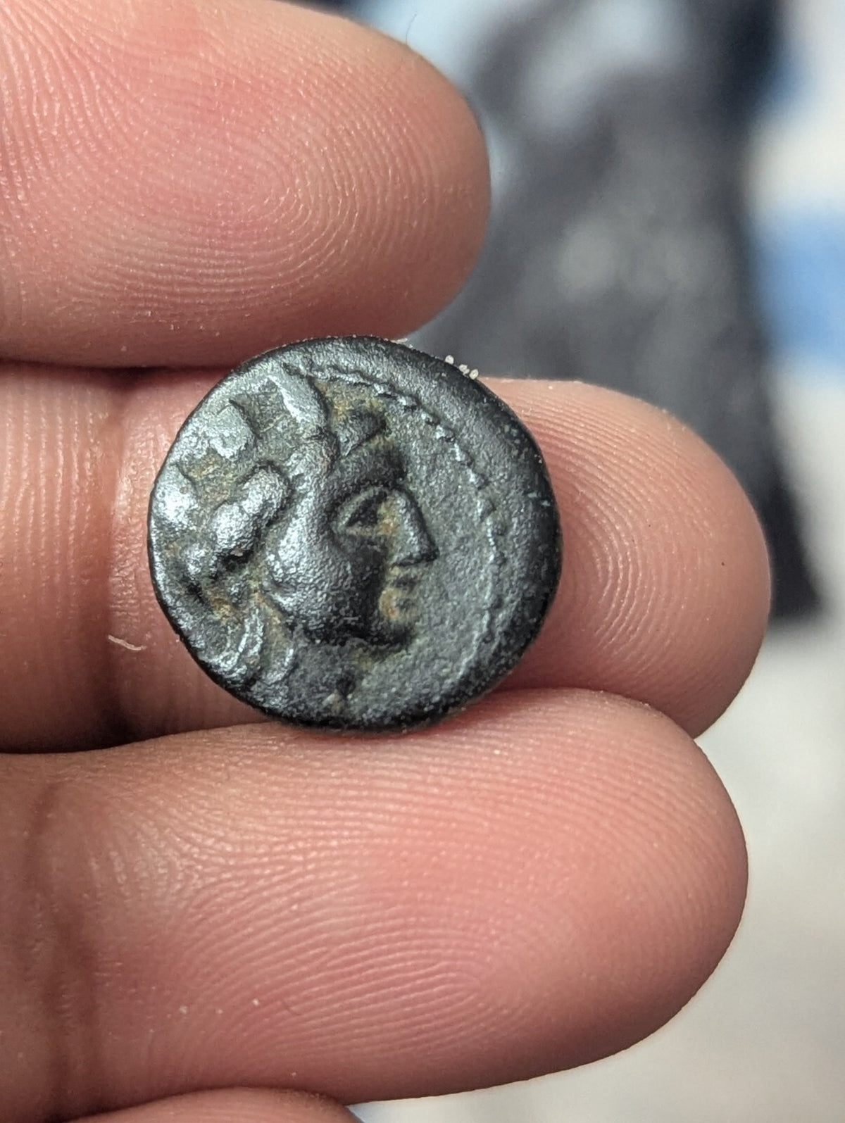 Ancient Greek Phoenicia, Arados. 2nd Century B.C. Head of Tyche Gallery