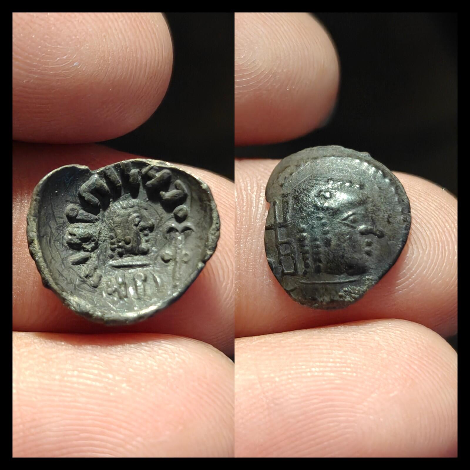 Arabia Felix Hymarite 1/2 Denarius 50-100 AD under Amdan Bayyin Amdan Yehuqbidh