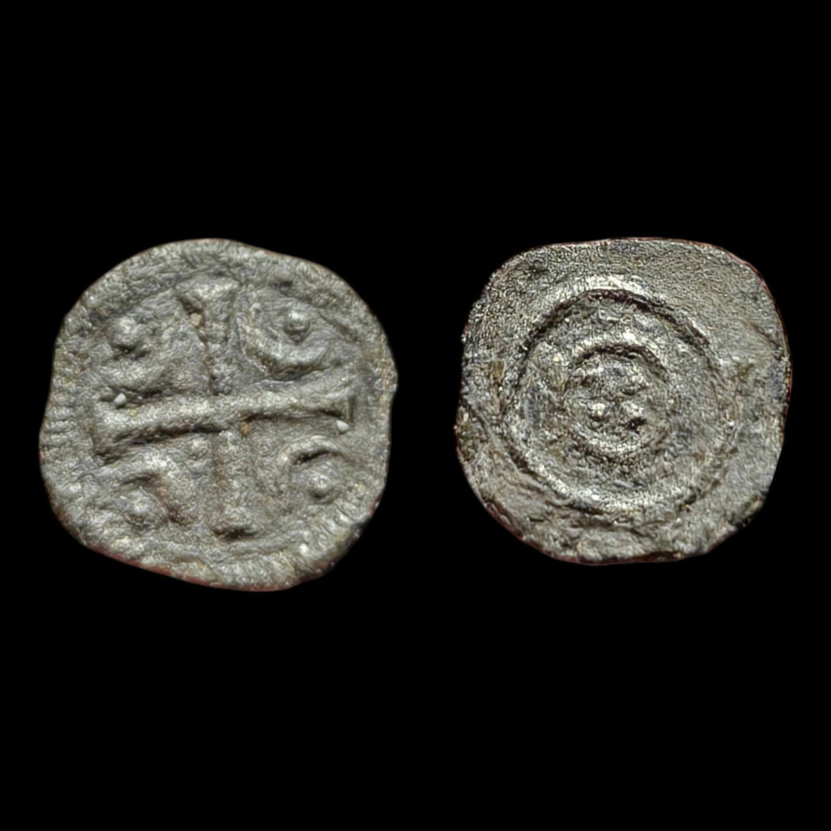 Hungary Bela II 1131-1141 Billon denar Rare#