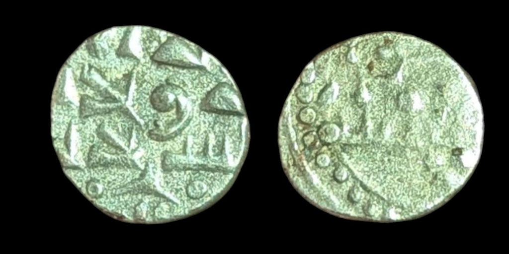 Medieval India silver damma of Abdallah III Habbarid Sindh 1000s!