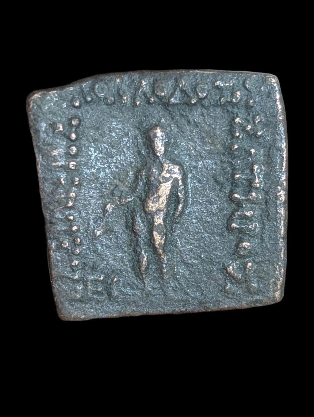Excellent grade Indo Greek copper APLLODOTUS I ,80-65 BC