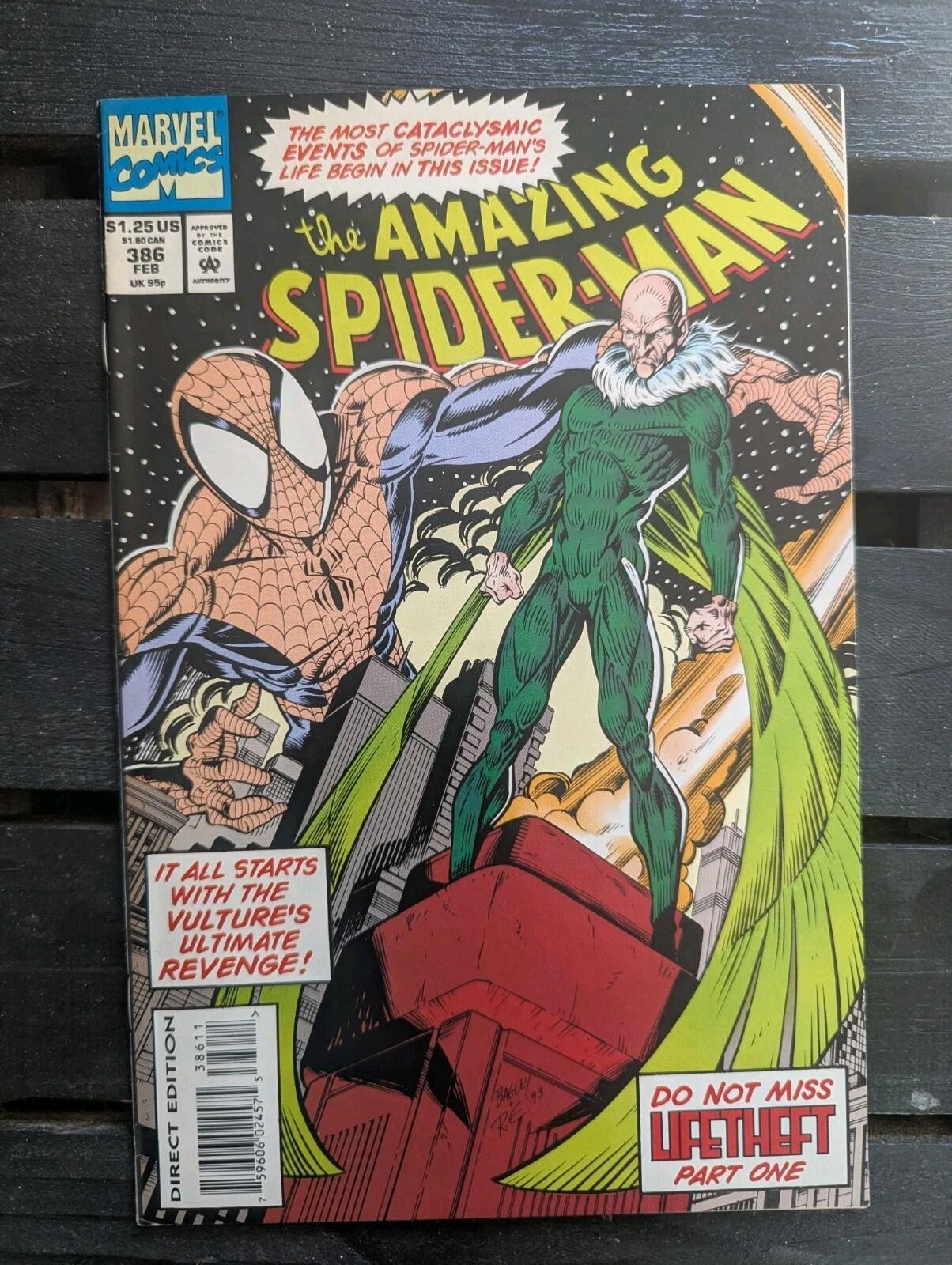 Amazing Spider-Man #386 Vol. 1 1994 Marvel Comics 1st App Mint Grade