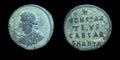 ROMAN EMPIRE. Constantius II. AD 337-361. Æ Follis, Anepigraphic, Rare