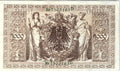 1910 Germany 1000 Mark Reichsbanknote Imperial Note Green Sael Better Grade