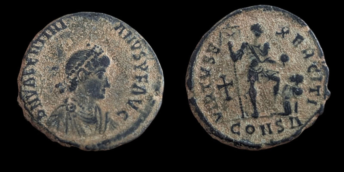 Theodosius Maiorina VIRTVS EXERCIT CONSTANTINOPOLIS 379-383 A.D.