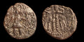 KUSHANO SASANIANS Hormazd Kushanshah ancient Greek Bronze coins