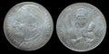 Pope John Paul II/Madonna & Child 35MM Round  AU w/Toning