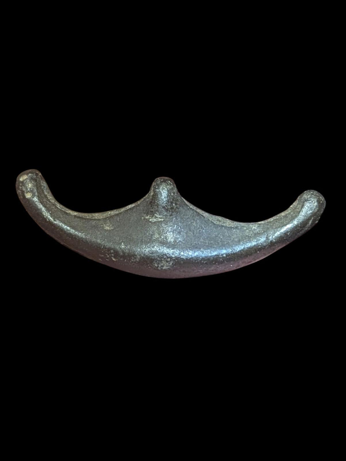 Palembang Sumatra Indonésie pirogue en étain Péninsule malaise bateau en étain 1100-1700's Pièce