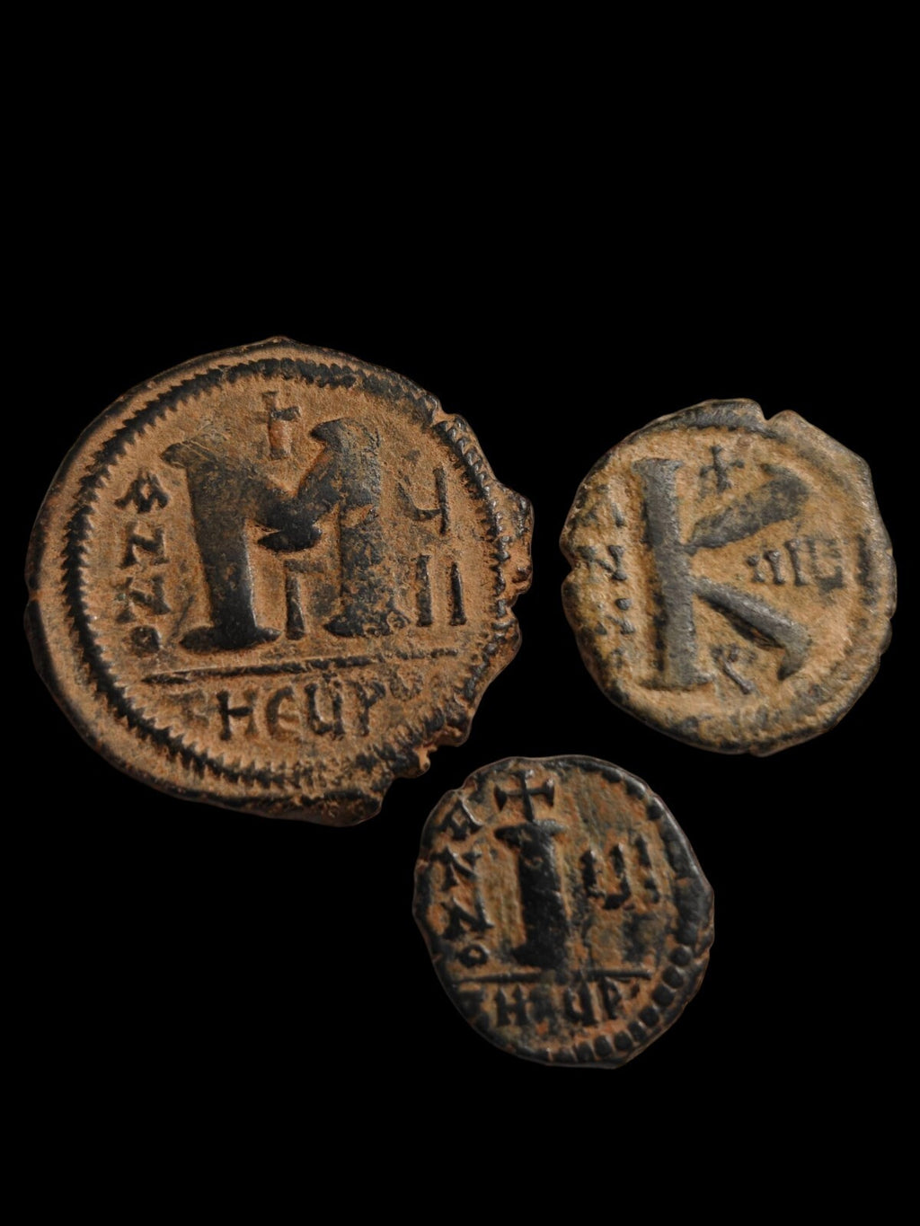 Roman Byzantine | Justin II & Sofia | Theoupolis | 572-573 | RARE